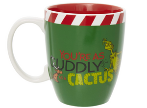 Dr. Seuss The Grinch Cuddly as a Cactus Coffee Mug