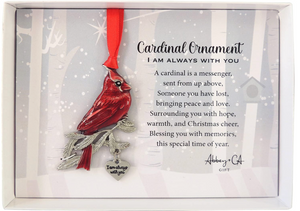 Cardinal Ornament: I am Always With You