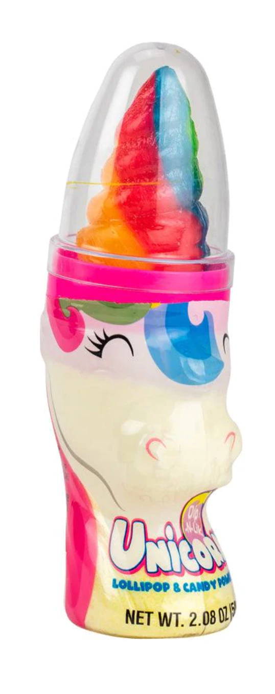Dip-n-Lick Unicorn Lollipop & Candy Powder