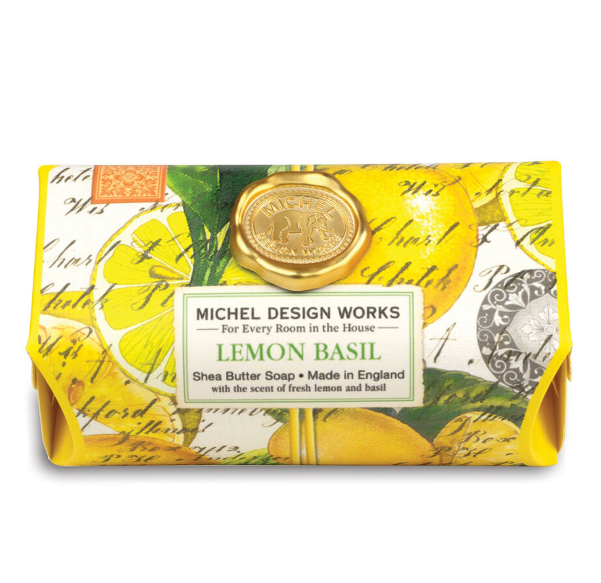 Lemon Basil Bath Soap Bar