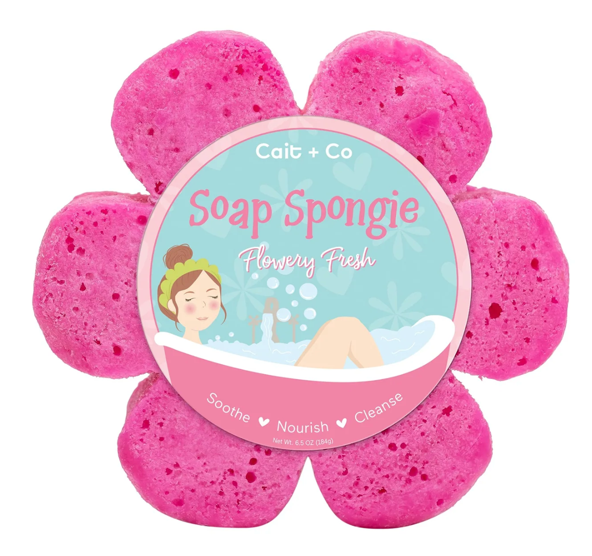 Soap Spongie: Flowering Fresh