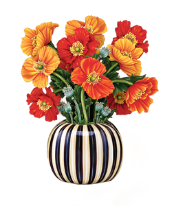 Mini Pop-Up Flower Bouquet: French Poppies