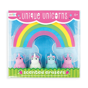 Unique Unicorns Scented Erasers