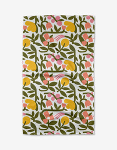 Geometry Kitchen Tea Towel - Fresh Vines