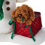 Load image into Gallery viewer, Wrapped in Joy Singing Snowman Plush With Motion
