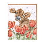 Load image into Gallery viewer, Wrendale Bessie Cow Notecards
