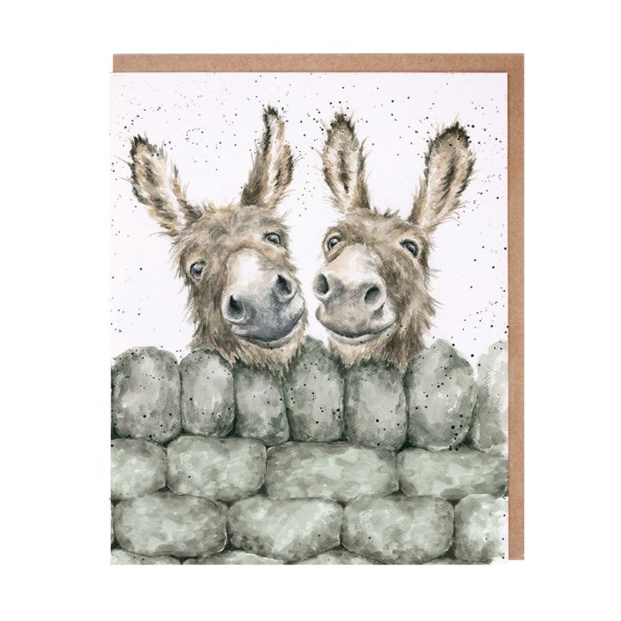 Wrendale Hee Haw Donkey Notecards