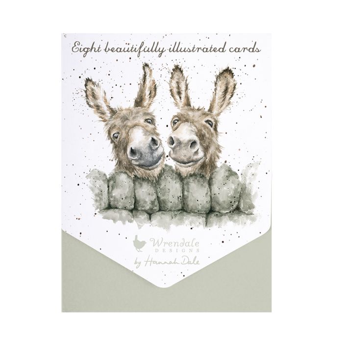 Wrendale Hee Haw Donkey Notecards