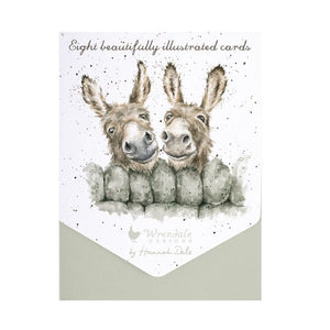 Wrendale Hee Haw Donkey Notecards