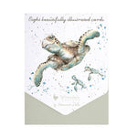 Load image into Gallery viewer, Wrendale Swimming School Turtle Notecards
