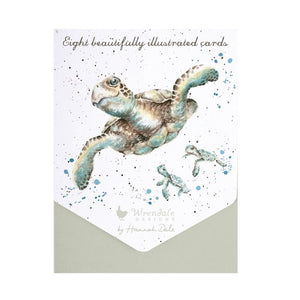 Wrendale Swimming School Turtle Notecards