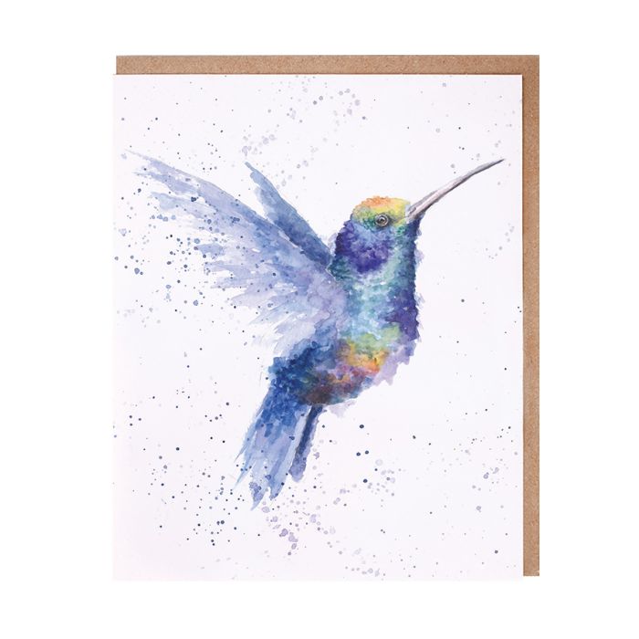 Wrendale Rainbow Hummingbird Notecards