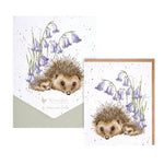 Load image into Gallery viewer, Wrendale New Beginnings Hedgehog Notecards
