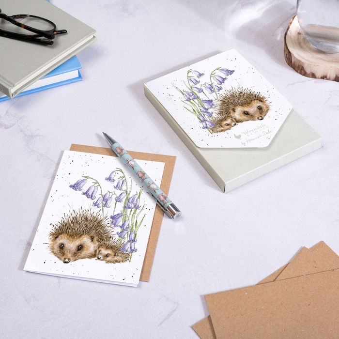 Wrendale New Beginnings Hedgehog Notecards