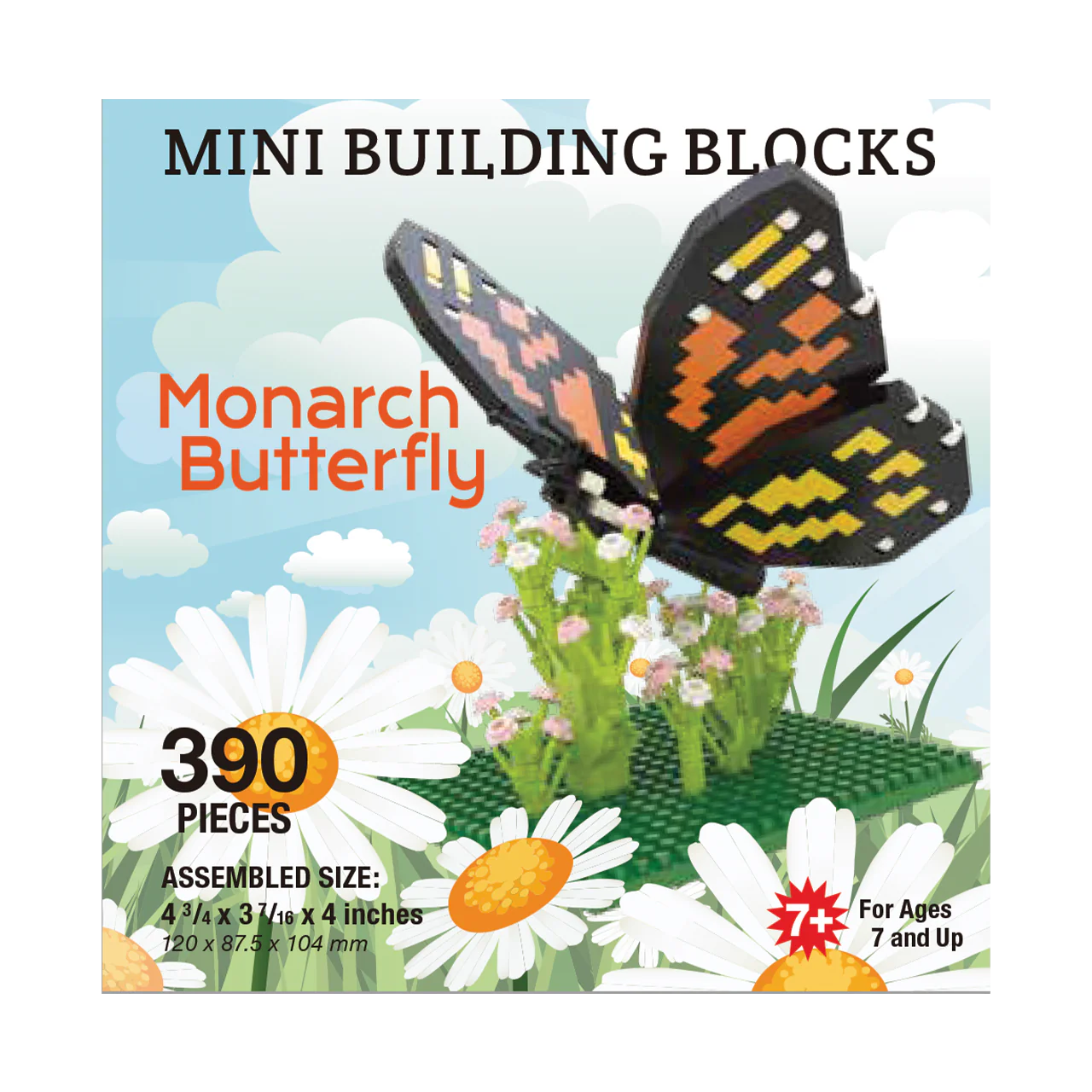 Mini Building Blocks: Monarch Butterfly