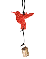 Load image into Gallery viewer, Ben's Bells - Poppy Orange Hummingbird
