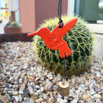 Load image into Gallery viewer, Ben's Bells - Poppy Orange Hummingbird
