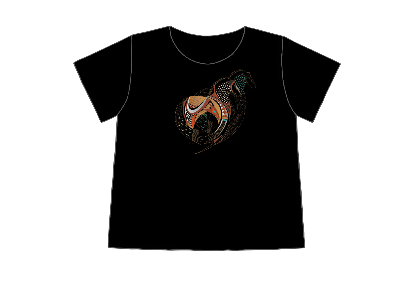 Black Horse Short Sleeve