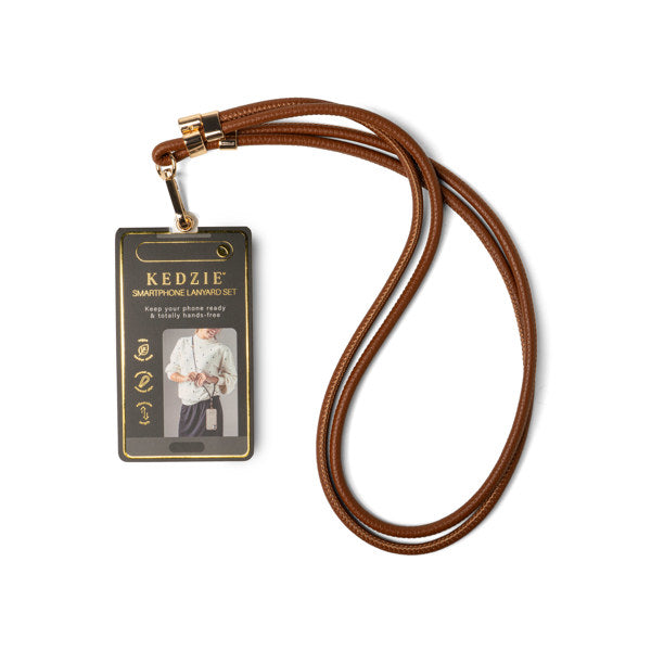 Smartphone Lanyard - Chestnut