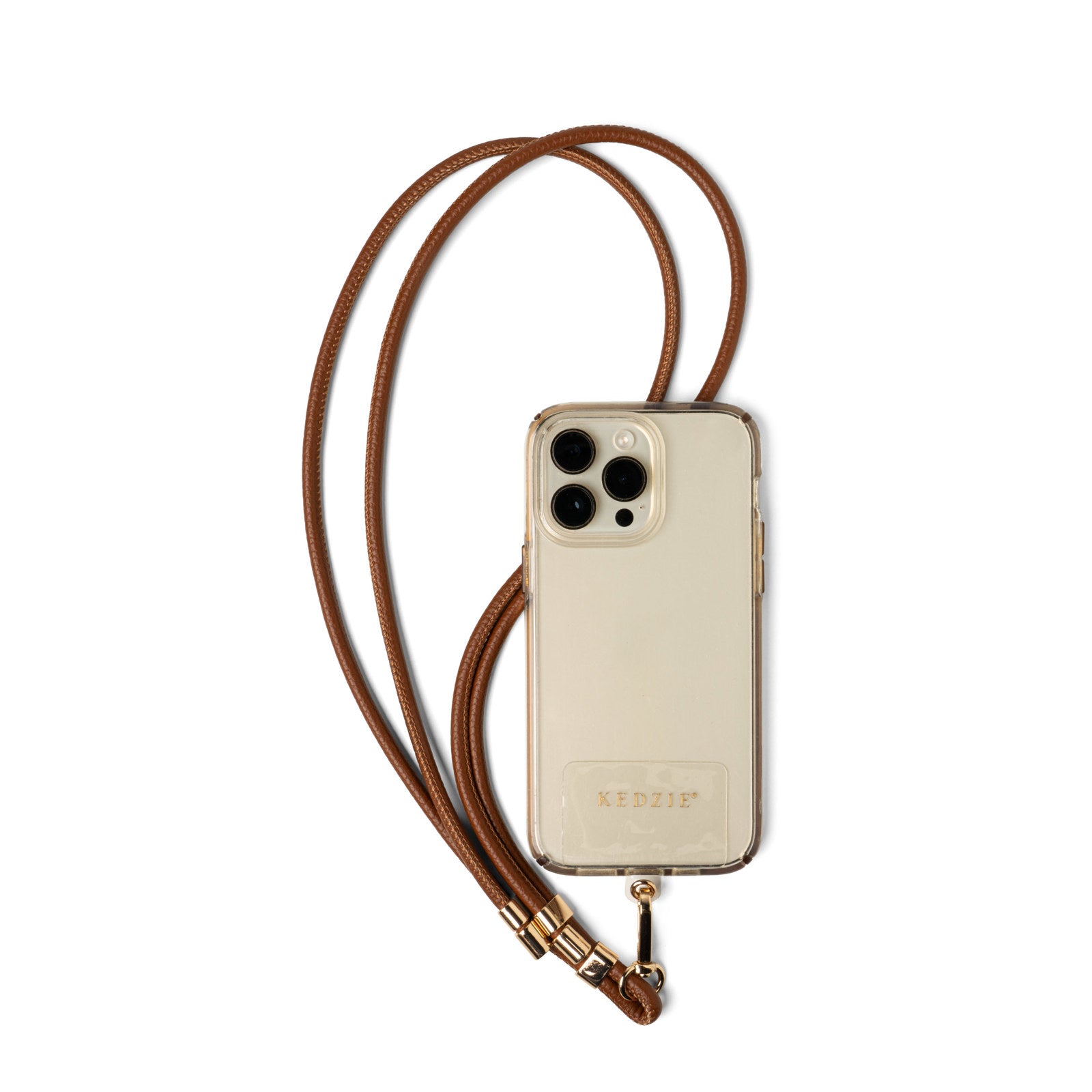 Smartphone Lanyard - Chestnut