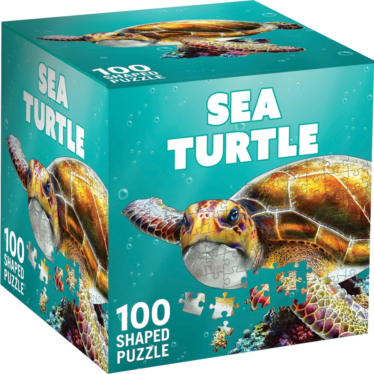 Sea Turtle 100-Piece Shaped Puzzle