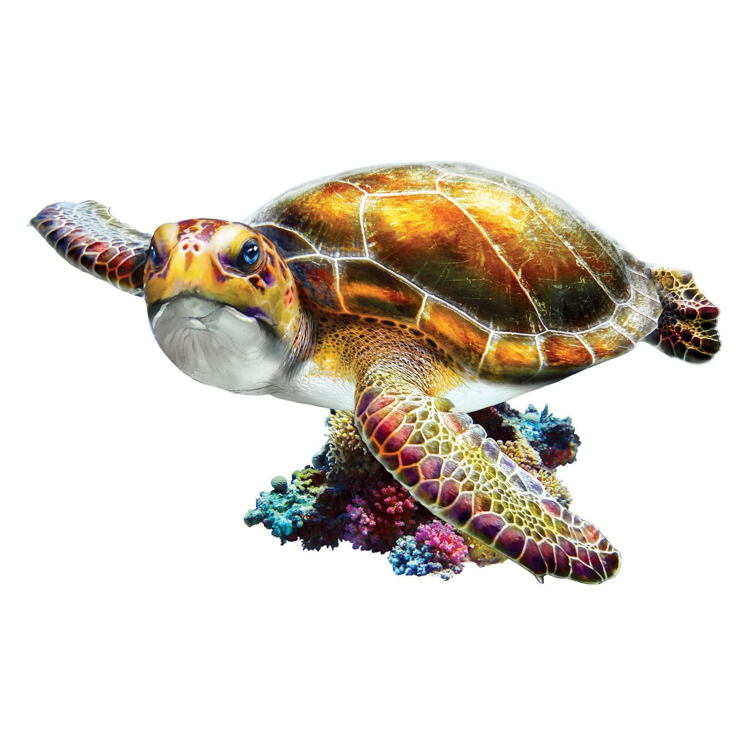 Sea Turtle 100-Piece Shaped Puzzle