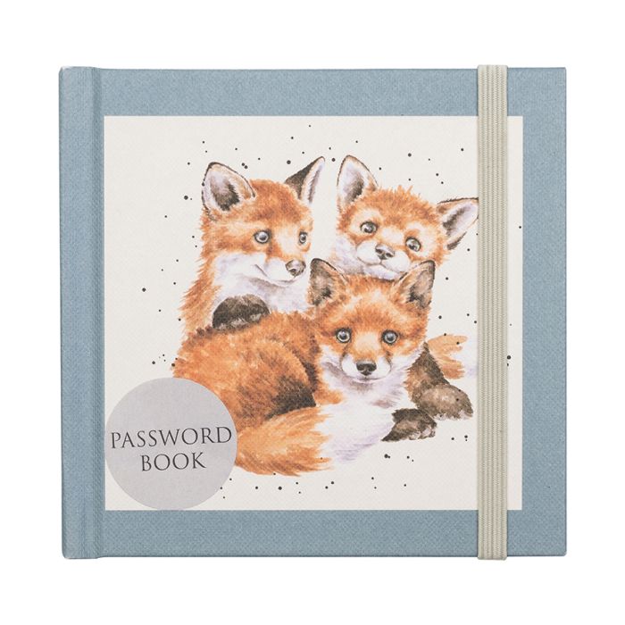 Wrendale ‘Snug as a Cub’ Fox Password Book