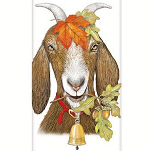 Flour Sack Kitchen Towel - Goat