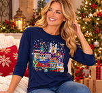 Load image into Gallery viewer, Nochebuena 3/4 Sleeve Sabaku - Christmas 2026
