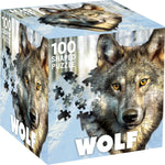 Load image into Gallery viewer, Wolf 100-Piece Shaped Puzzle
