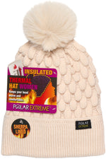 Load image into Gallery viewer, Insulated Women&#39;s Beanie Hat - Sherpa Lined
