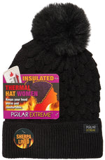 Load image into Gallery viewer, Insulated Women&#39;s Beanie Hat - Sherpa Lined
