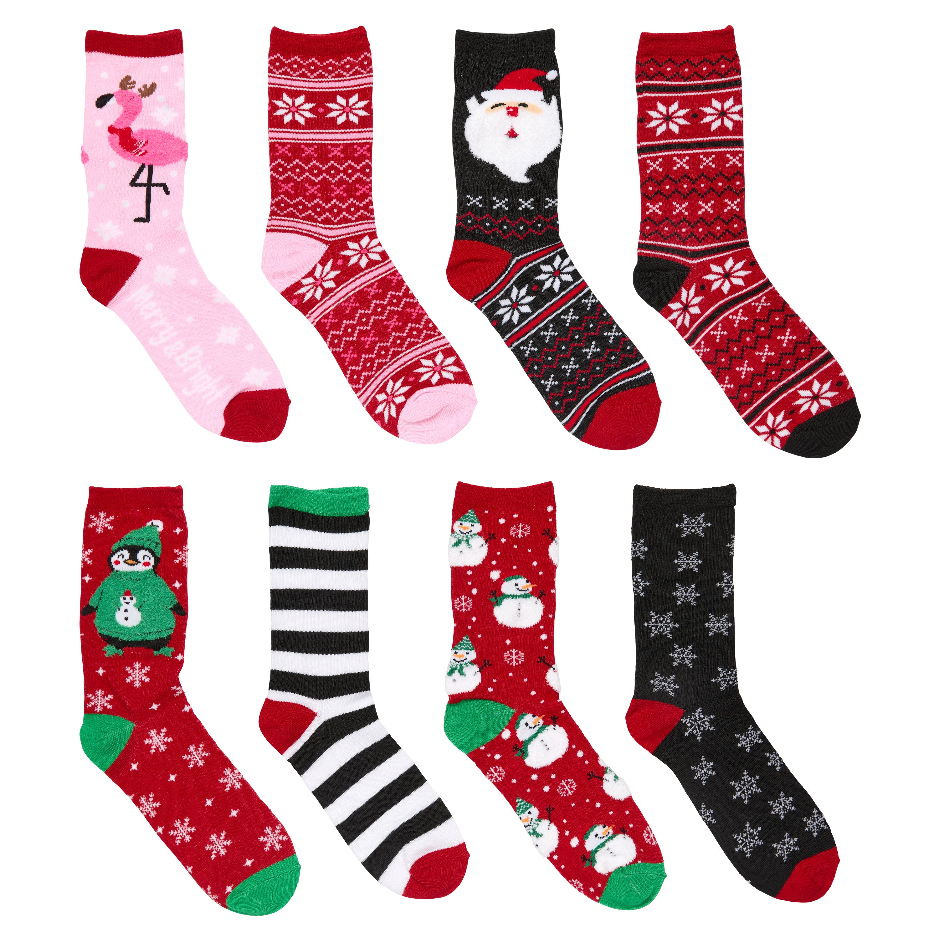 Christmas Stocking and Socks 2 Pairs