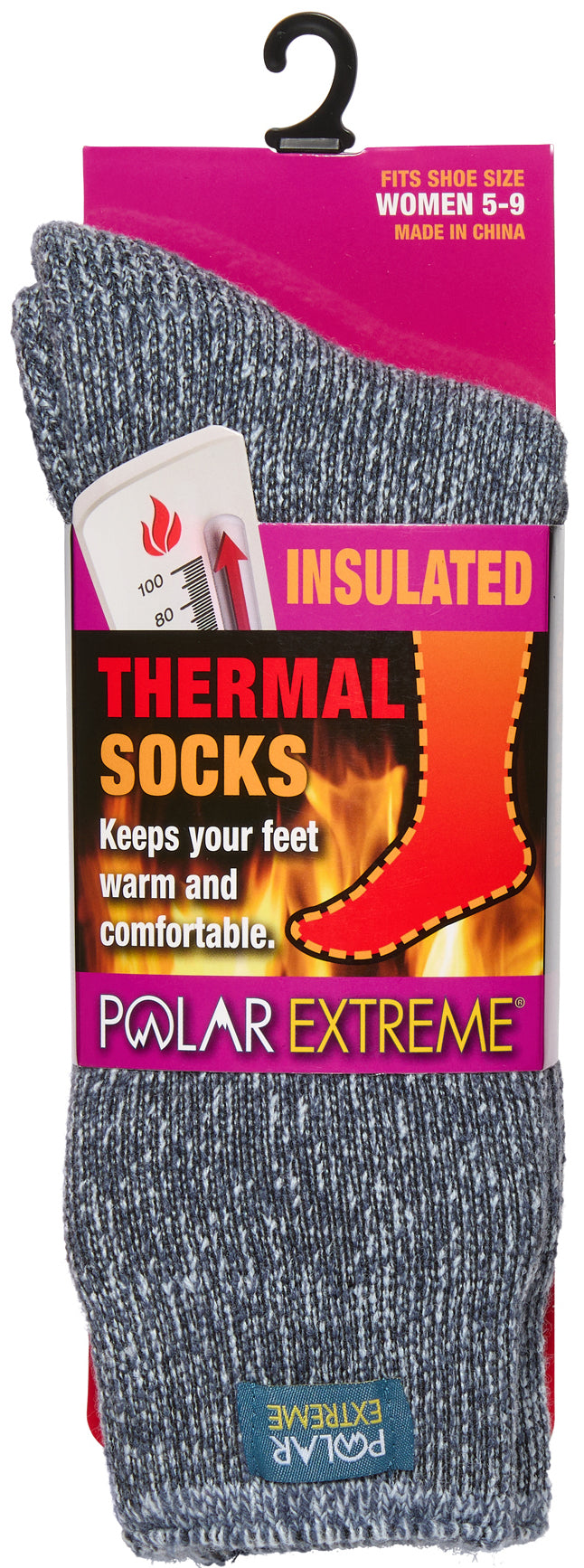 Insulated Thermal Socks Women's Solid Colors