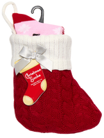 Load image into Gallery viewer, Christmas Stocking and Socks 2 Pairs
