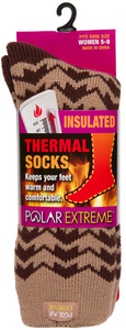 Insulated Thermal Socks Women's Patterned