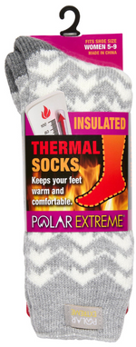 Load image into Gallery viewer, Insulated Thermal Socks Women&#39;s Patterned
