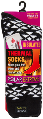 Load image into Gallery viewer, Insulated Thermal Socks Women&#39;s Patterned
