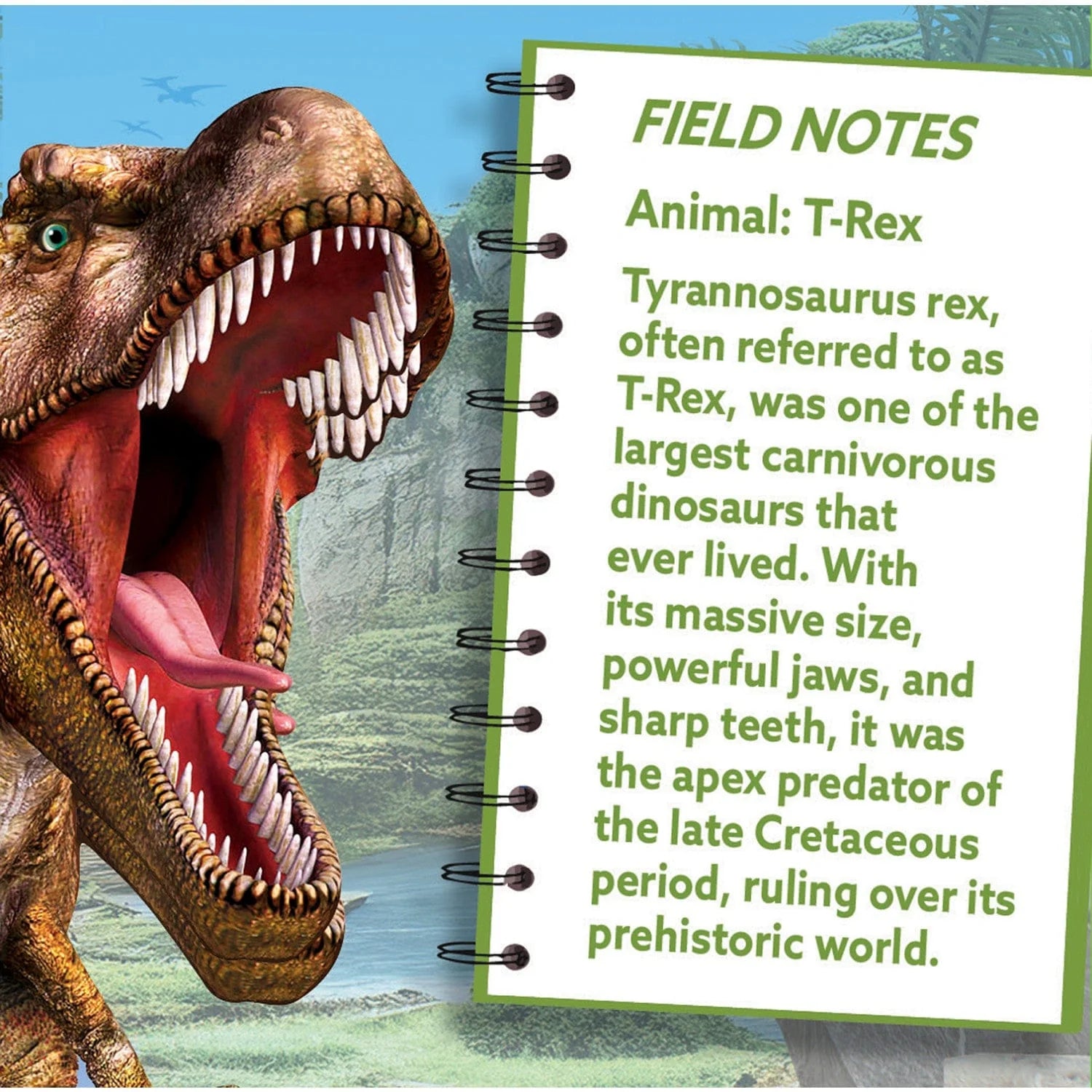 T-Rex 100-Piece Shaped Puzzle