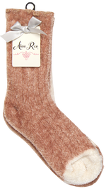 Load image into Gallery viewer, 2 Pack Ribbed Chenelle Socks With Scalloped Edge
