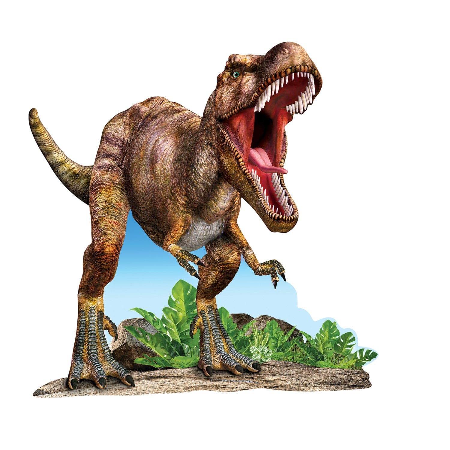 T-Rex 100-Piece Shaped Puzzle