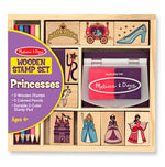 Load image into Gallery viewer, Princess Wooden Stamp Set - Plunkett&#39;s Hallmark
