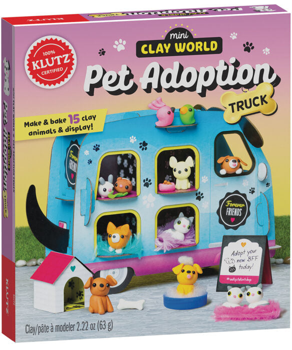 Mini Clay World: Pet Adoption Truck