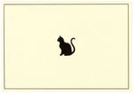 Load image into Gallery viewer, Black Cat Note Cards
