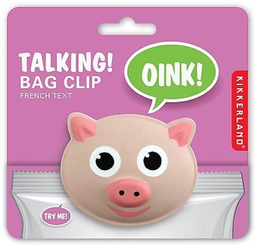 Talking Bag Clip
