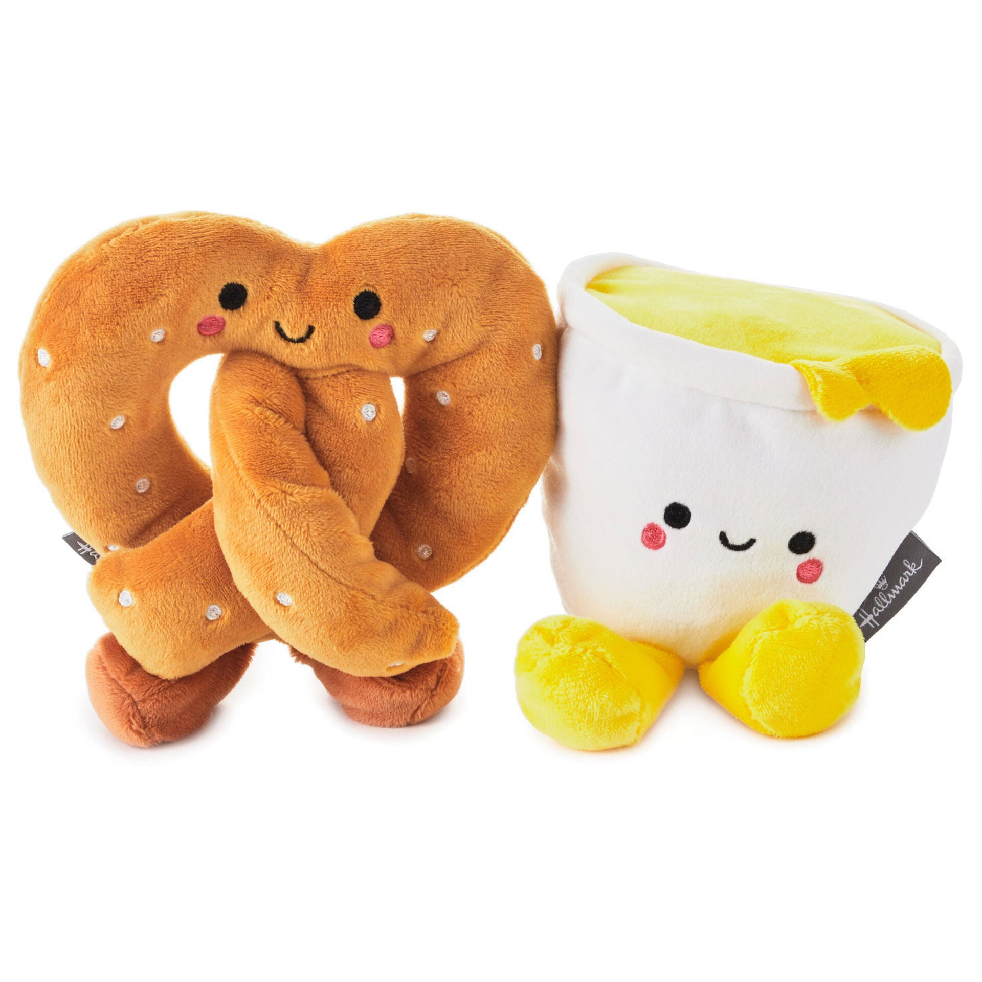 Better Together Pretzel and Cheese Dip Magnetic Plush