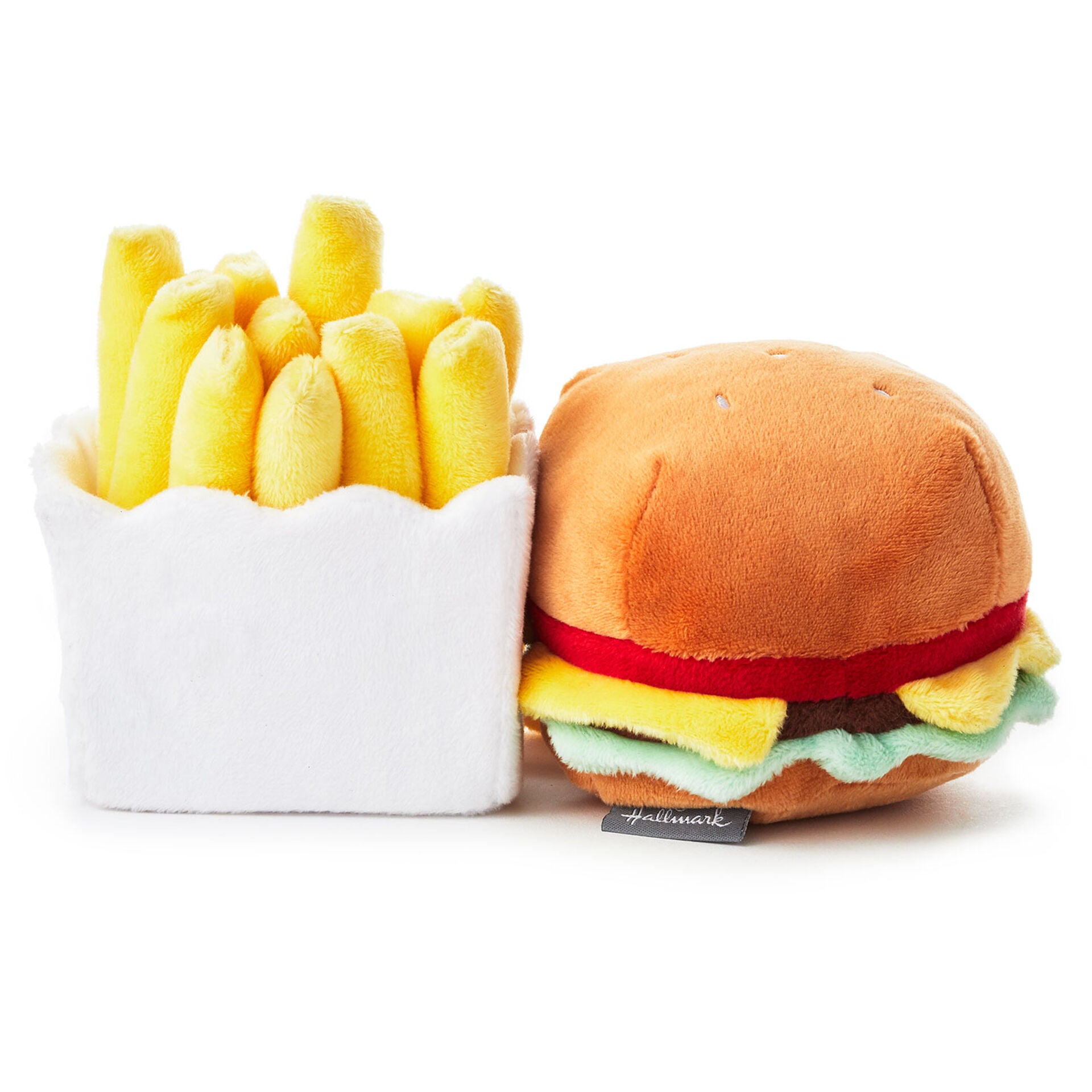 Better Together Burger and Fries Magnetic Plush