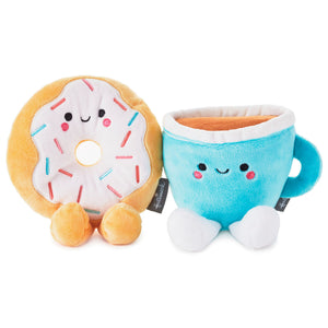 Better Together Donut and Coffee Magnetic Plush