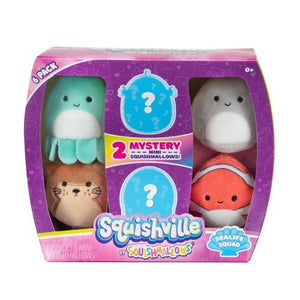 Squishmallow Squishville Sealife Squad