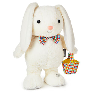 Hoppy Easter Bunny Singing Stuffed Animal With Motion, 11.5"